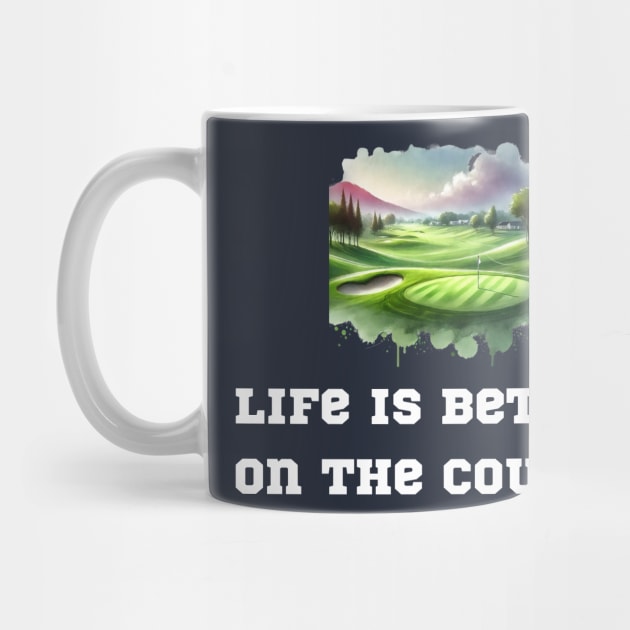 Life is Better on the Course by Oscar's Store 1
